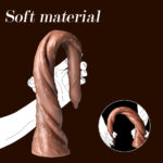 3D textured soft rubber adult sex toys Monster #80 TPR - Image 6
