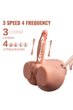 3D Realistic Butt Masturbator | Vibrating & Thrusting for Shared Spaces - Image 2