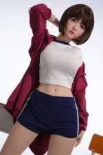 Youthful playful Clara Realistic silicone sex doll Daily agility Daily sweet softness