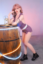 Soft charming agile Violet Realistic silicone sex doll Purple-style soft charm - Image 3