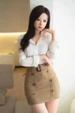 Career Chic Audrey Realistic silicone sex doll Distinguished Demeanor Sleek & Polished